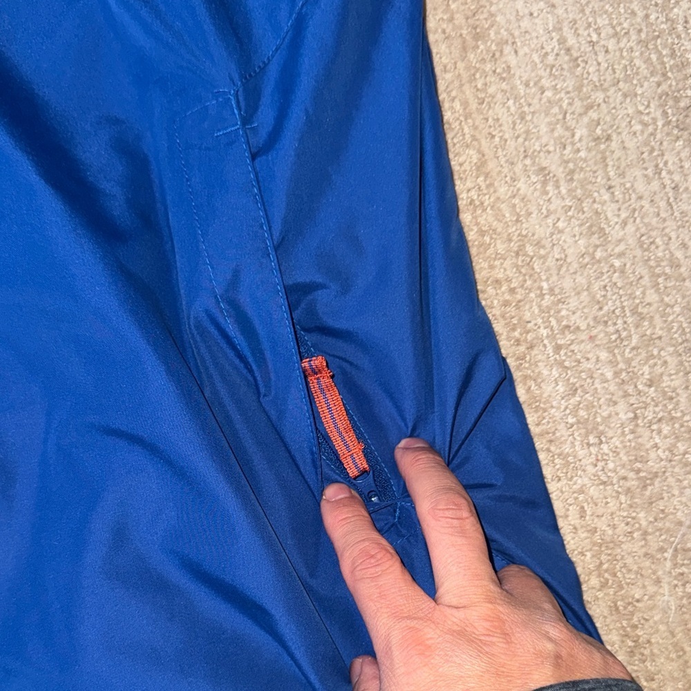 Cabela's Men's L Blue Windcrest Windbreaker Jacket Full Zip Lightweight Outdoor - Picture 7 of 11